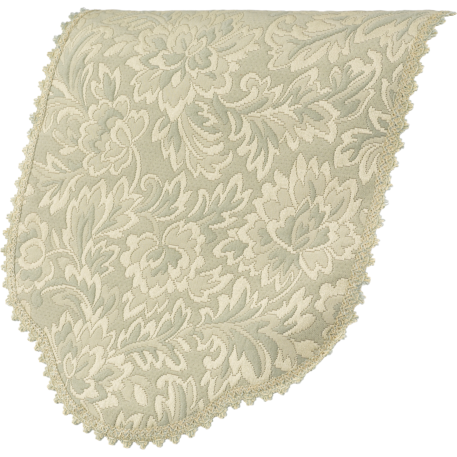Juego de tapones de brazo redondo de jacquard floral y respaldo de silla cubierta de muebles antimacassar - Imagen 41 de 60
