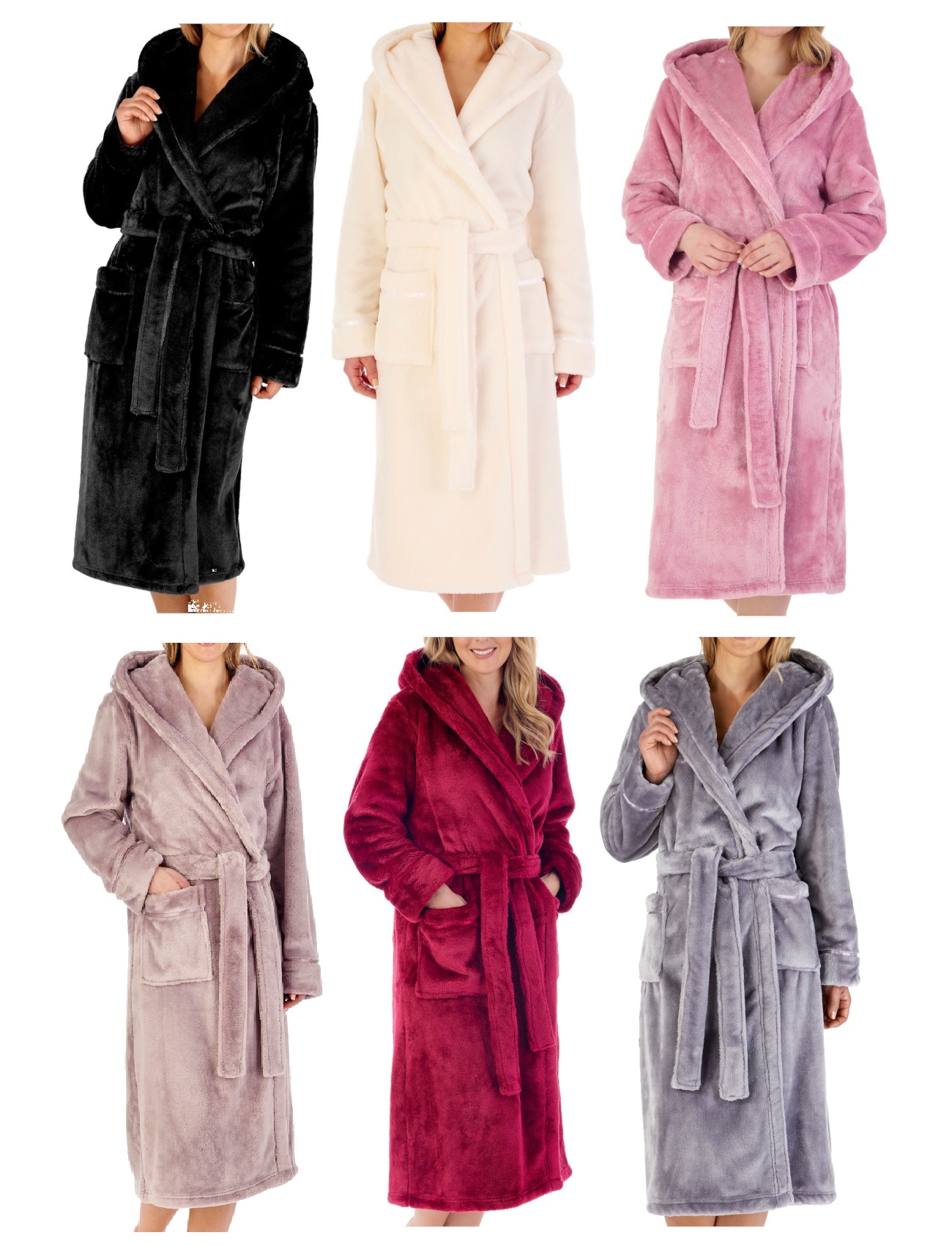 Long Dressing Ladies Hooded Dressing Gown Sale Buy Neutral Long