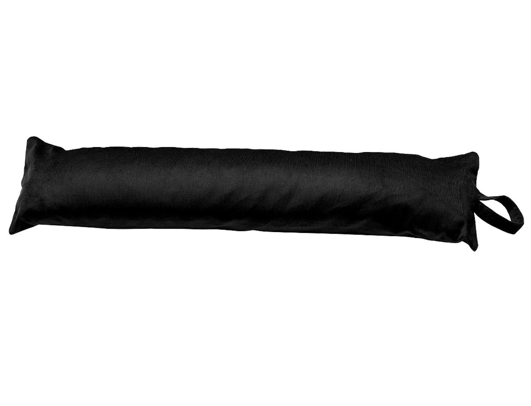 Draught Excluder Cord Black Extra Long Patio French Door Cotton Corduroy Draft - Picture 4 of 15