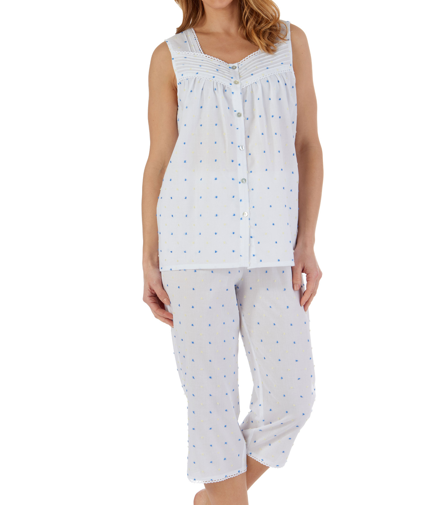 cropped pyjama bottoms