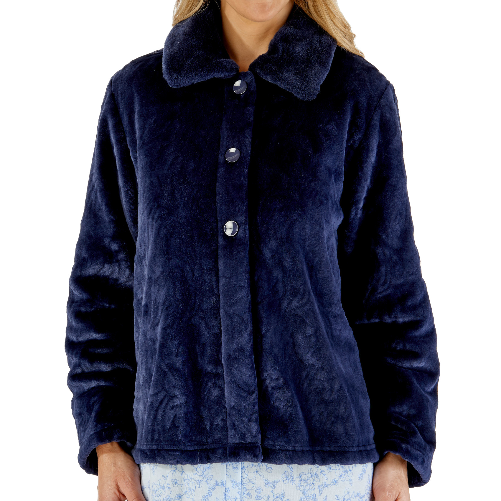 ladies patterned fleece jackets