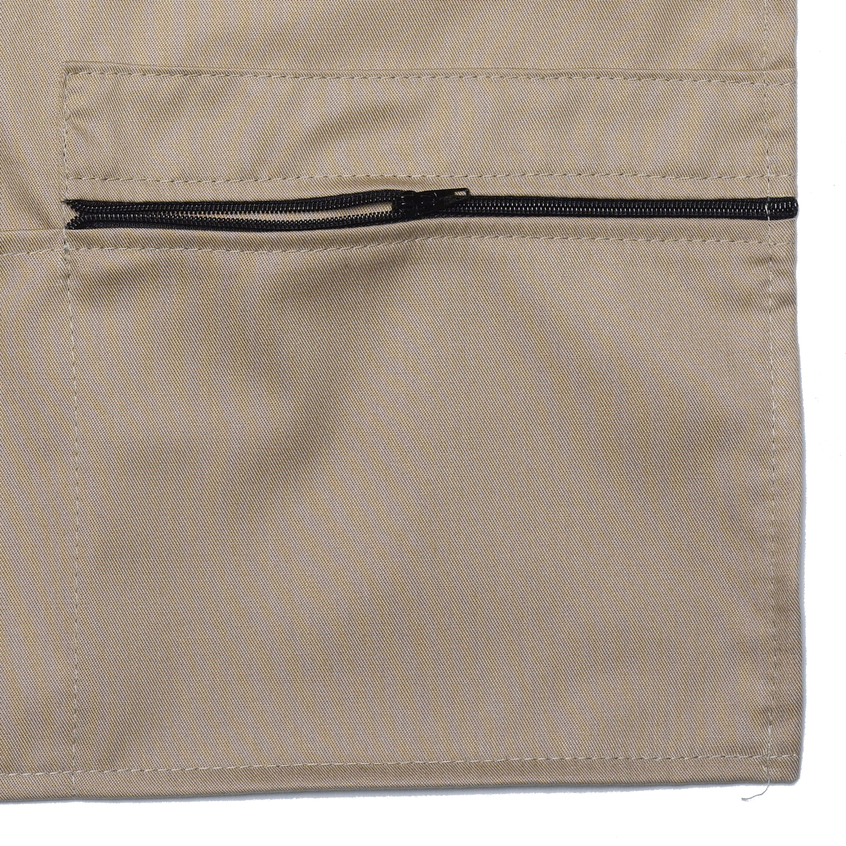 Money Cash Short Apron Zip Pockets Professional Waiter Pinny 22" Wide x 14" Long - Picture 14 of 27