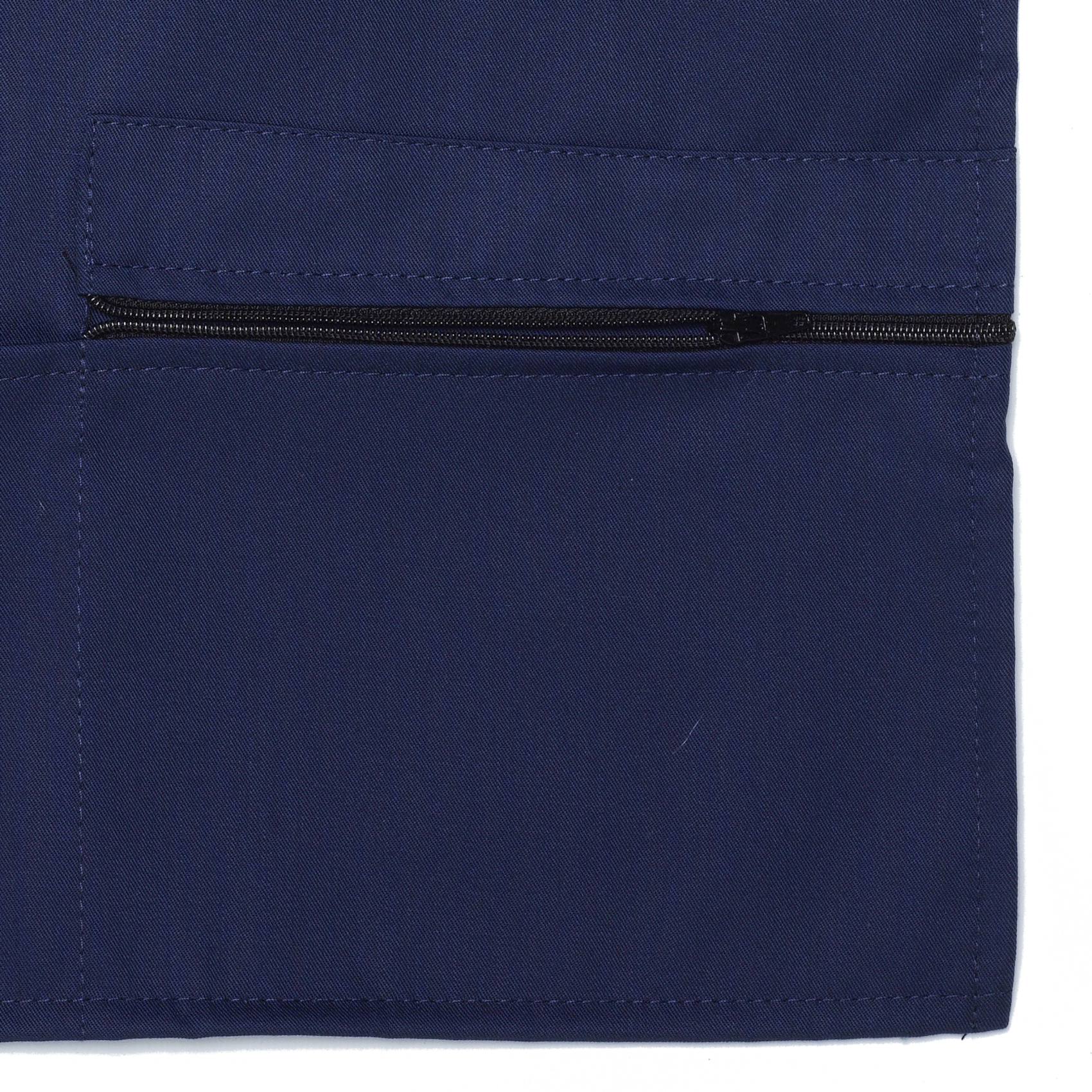 Money Cash Short Apron Zip Pockets Professional Waiter Pinny 22" Wide x 14" Long - Picture 23 of 27