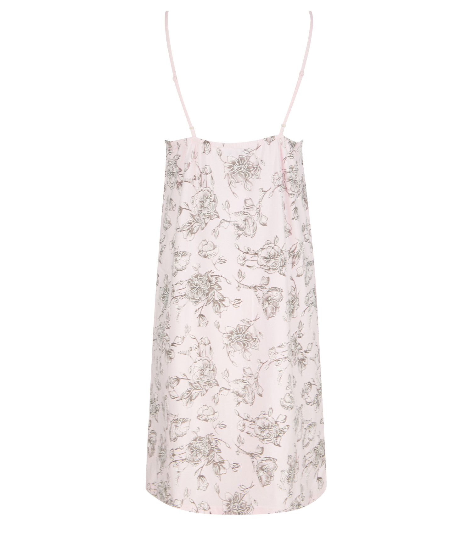 Slenderella Jersey Chemise Ladies Sketch Floral Print Adjustable Straps Nightie - Picture 18 of 28