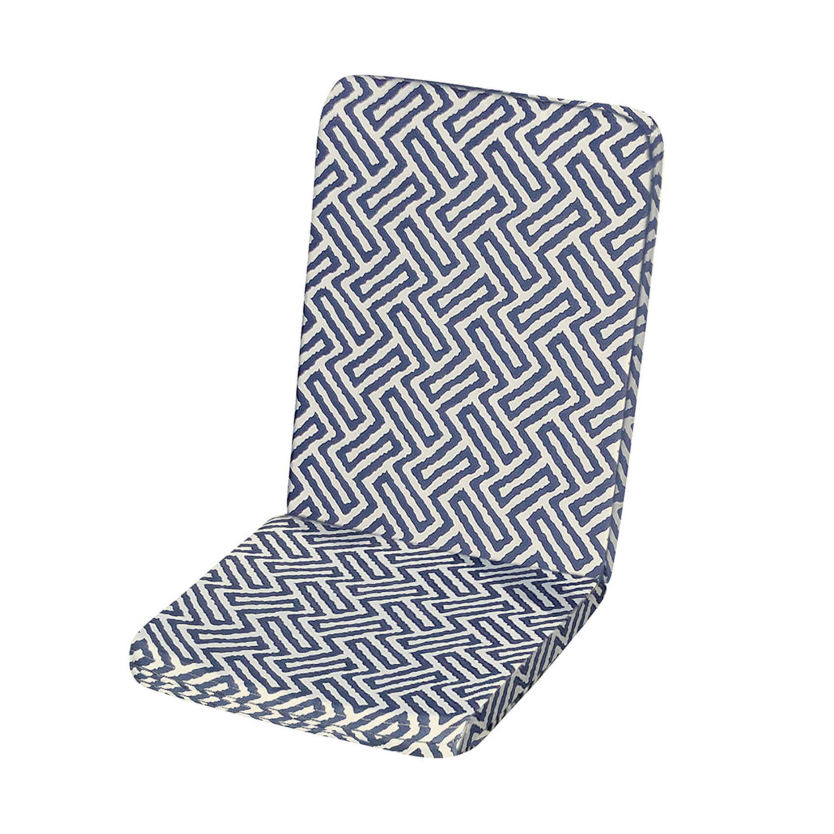 Seat Pad Dining Room Garden Kitchen Chair Seat Cushion Tie On Cover Blue - Picture 9 of 10
