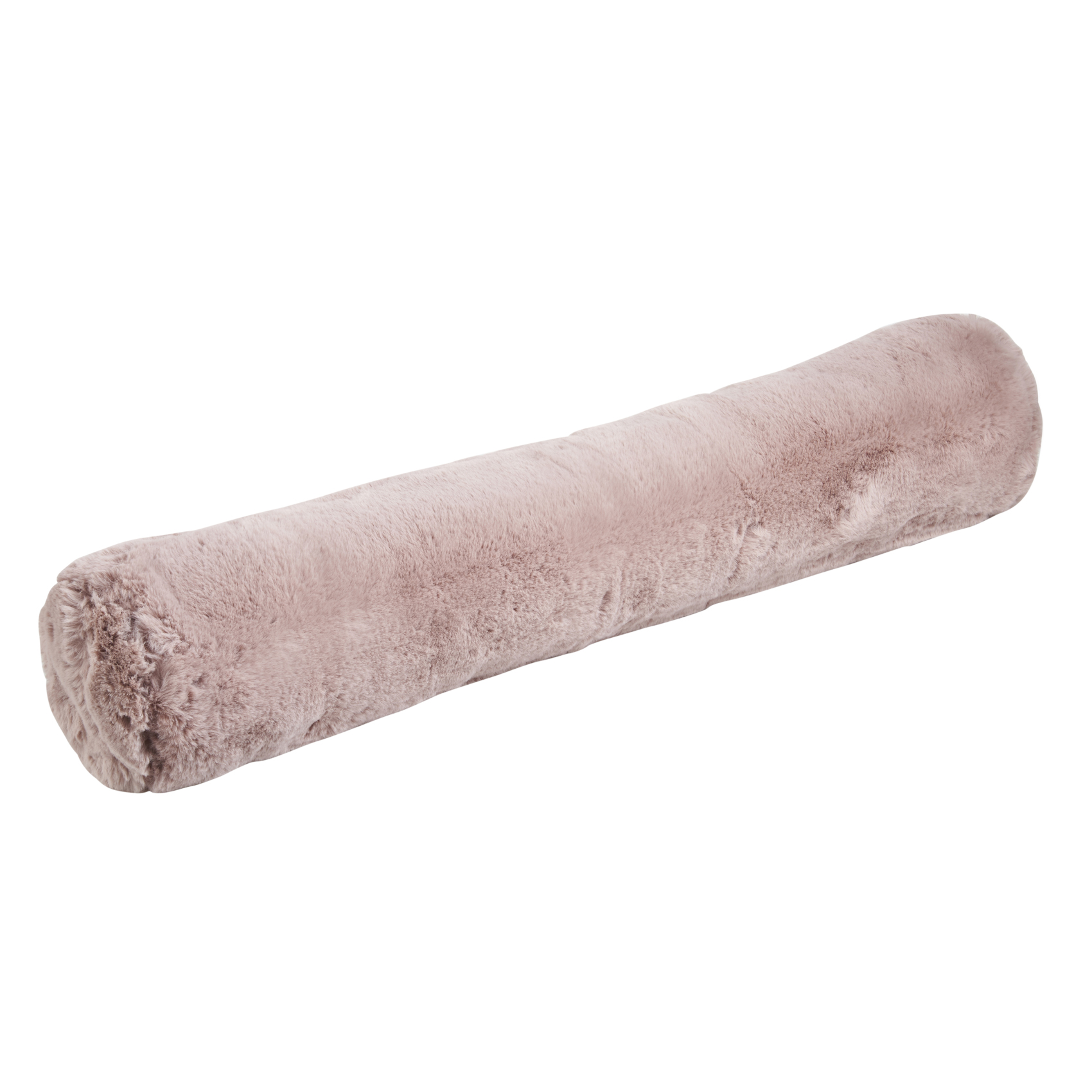Draught Excluder Super Soft Faux Rabbit Fur Cushion Door Window Draft Stopper - Picture 10 of 17