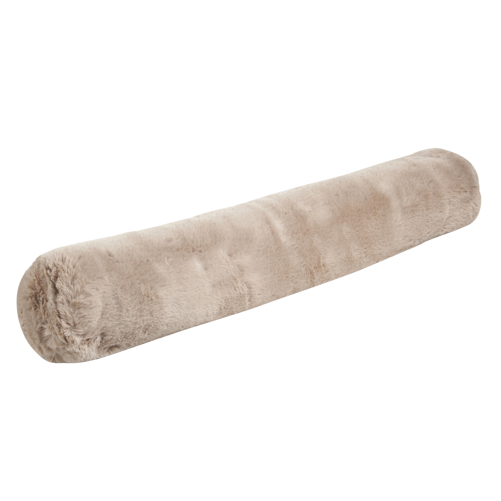 Draught Excluder Super Soft Faux Rabbit Fur Cushion Door Window Draft Stopper - Picture 14 of 17