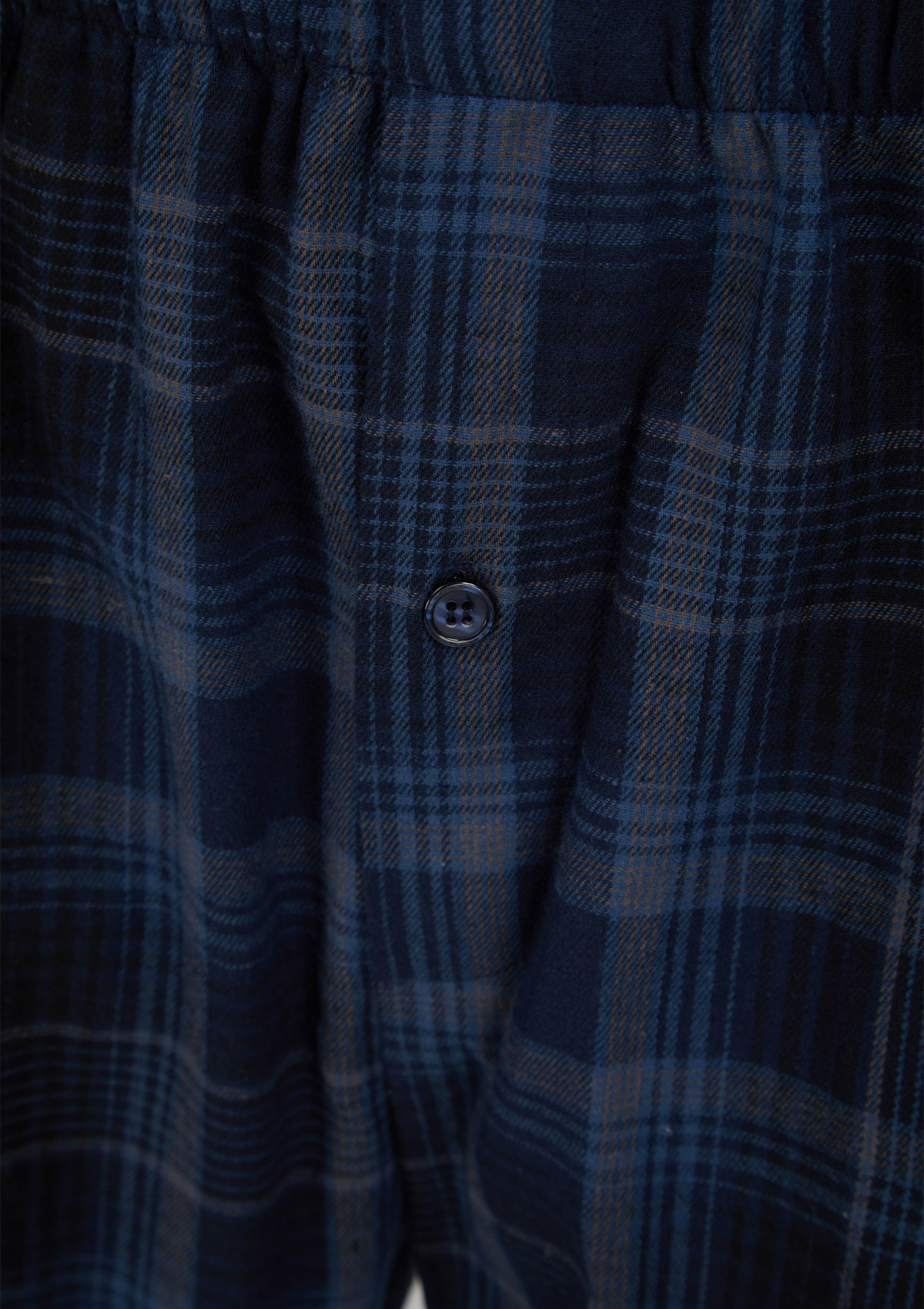 Checked Pyjamas Set Mens Brushed Cotton Walker Reid Nightwear Button Up PJs - Picture 19 of 36