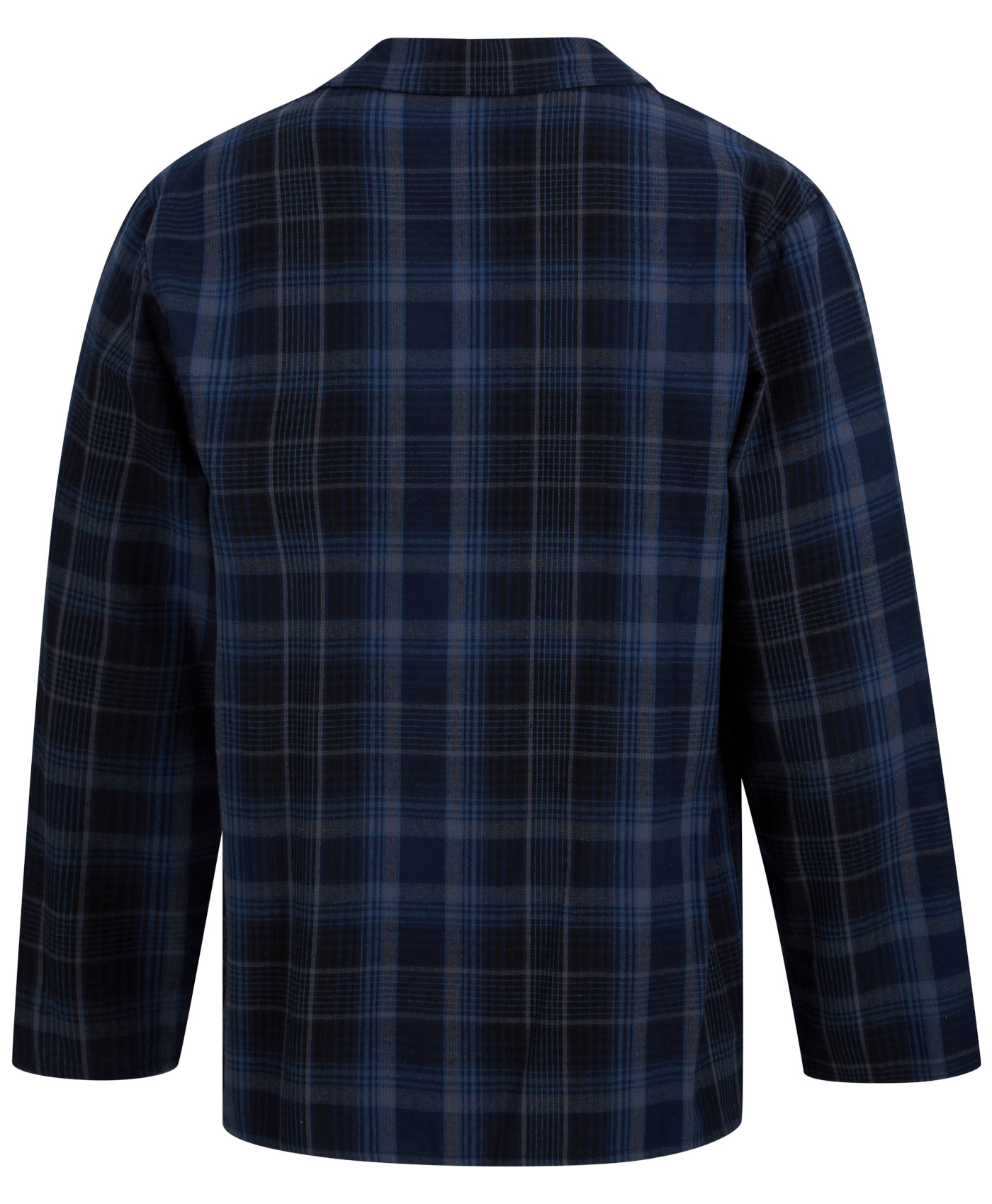 Checked Pyjamas Set Mens Brushed Cotton Walker Reid Nightwear Button Up PJs - Picture 23 of 36