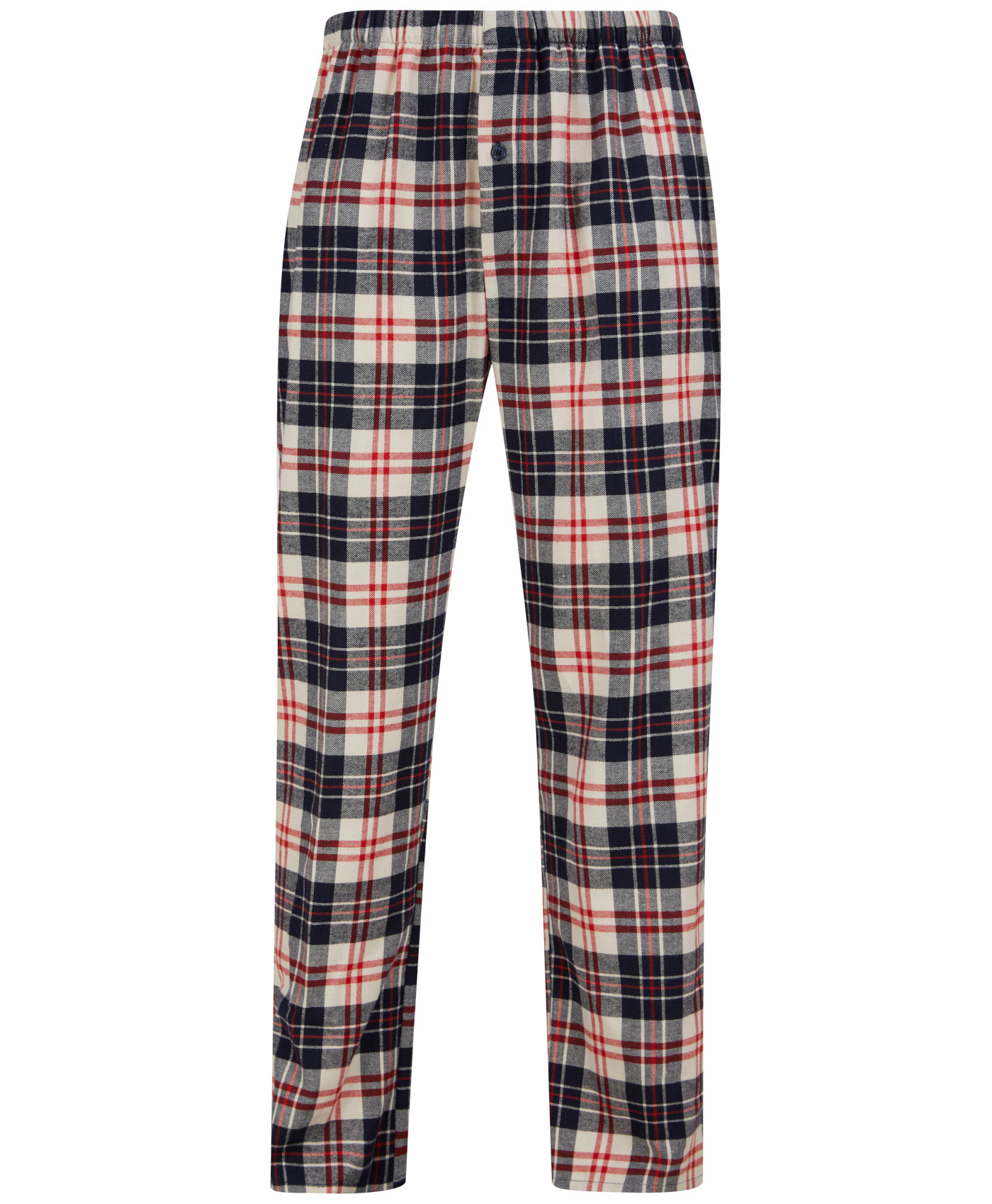 Checked Pyjamas Set Mens Brushed Cotton Walker Reid Nightwear Button Up PJs - Picture 34 of 36