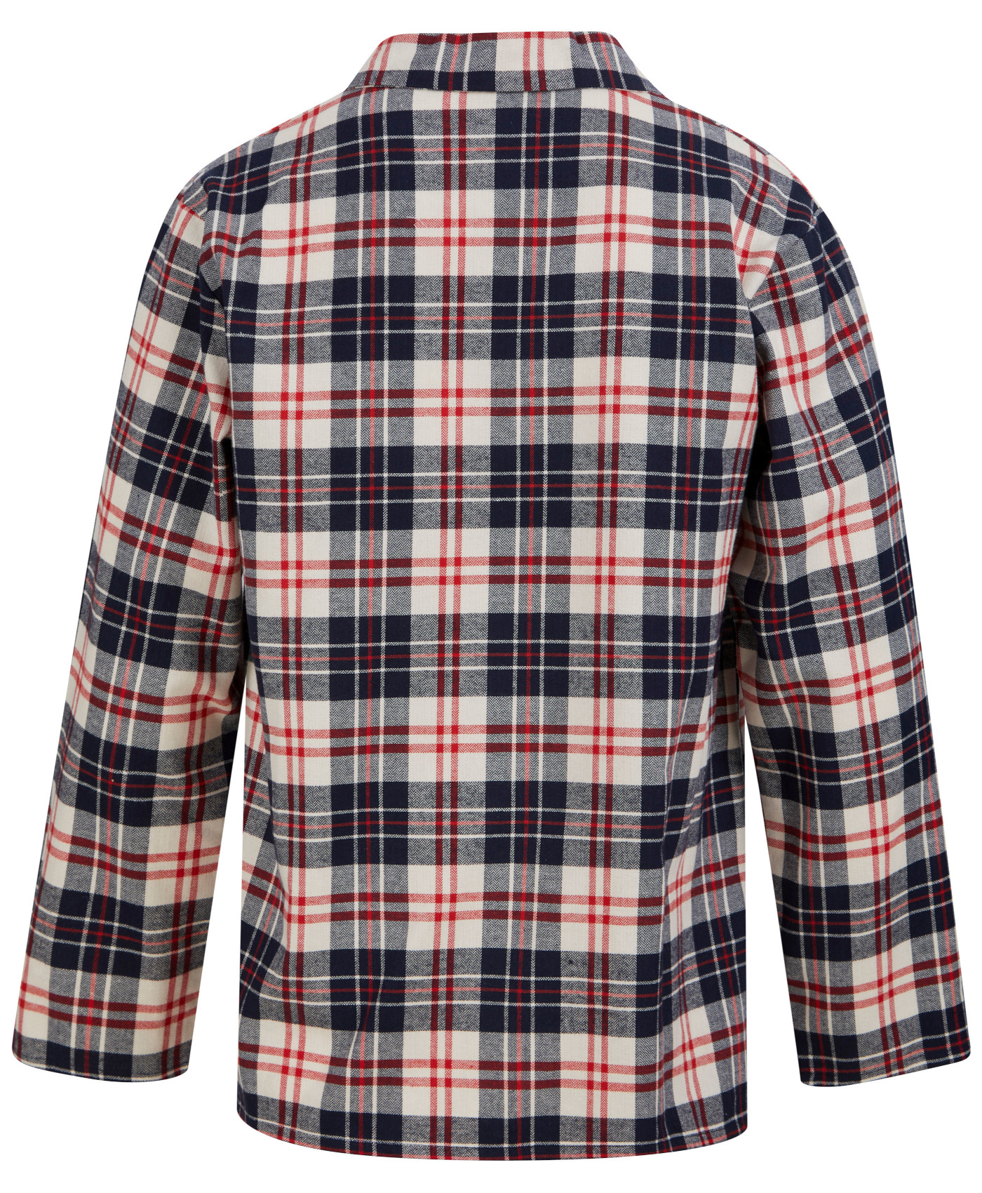 Checked Pyjamas Set Mens Brushed Cotton Walker Reid Nightwear Button Up PJs - Picture 35 of 36