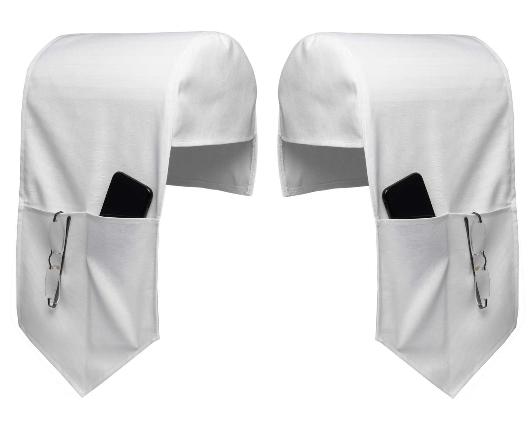 Medio Panamá Algodón Gorra Estilo Sofá Ordenado Par 2 Bolsillos TV Organizador Remoto - Imagen 37 de 39