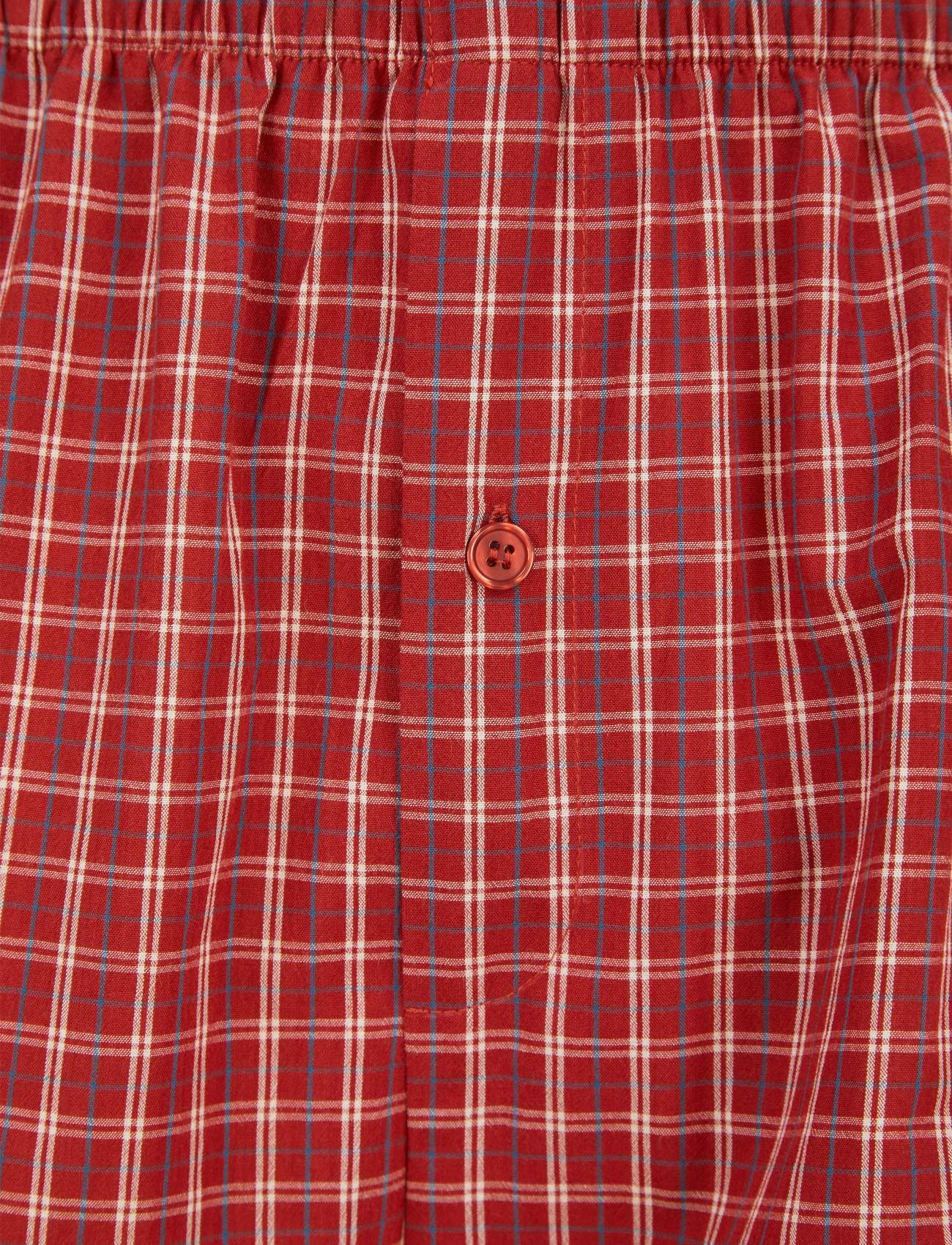 Conjunto de pijamas tradicionales de manga larga con botones de algodón a cuadros Walker Reid para hombre - Imagen 32 de 35