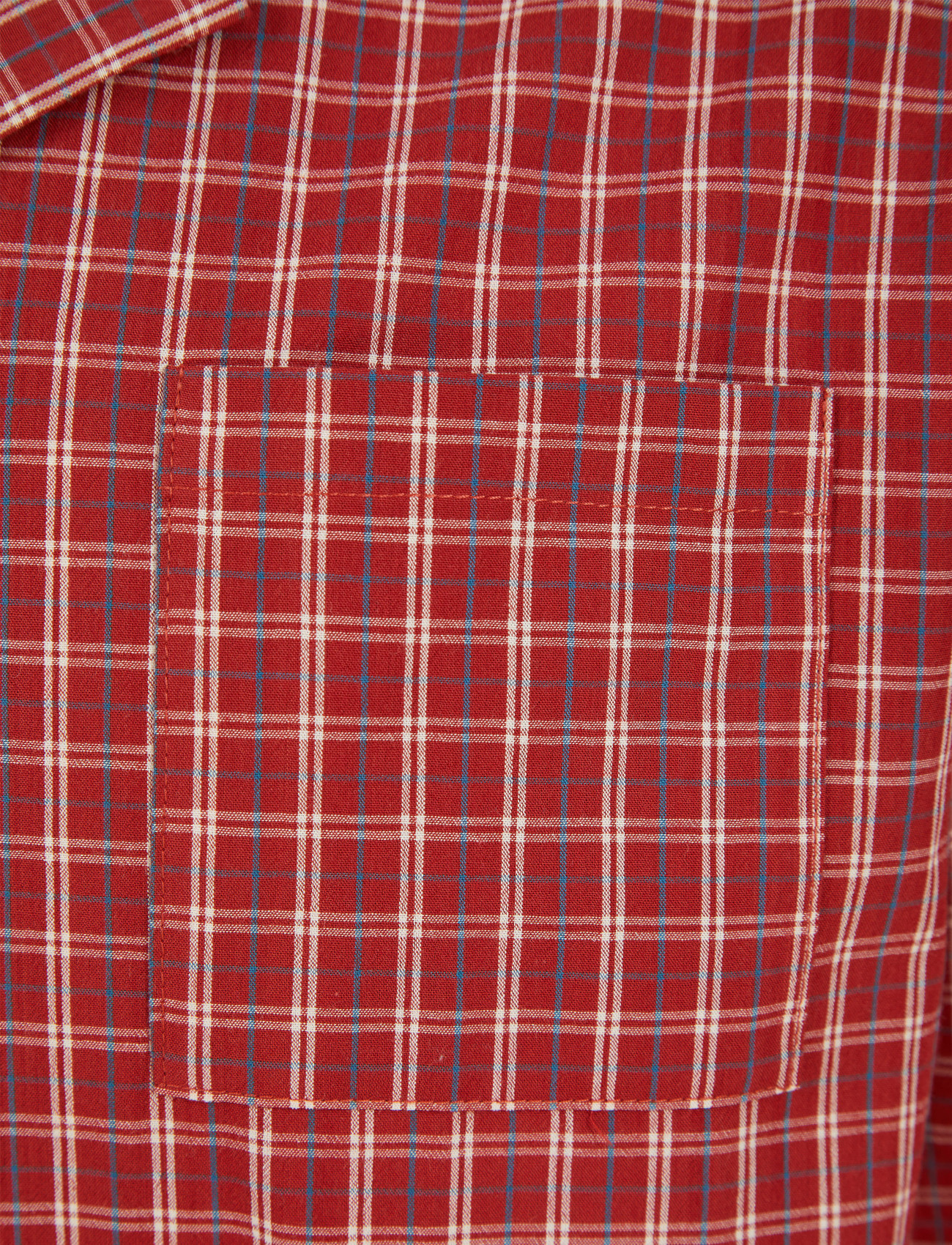 Conjunto de pijamas tradicionales de manga larga con botones de algodón a cuadros Walker Reid para hombre - Imagen 33 de 35