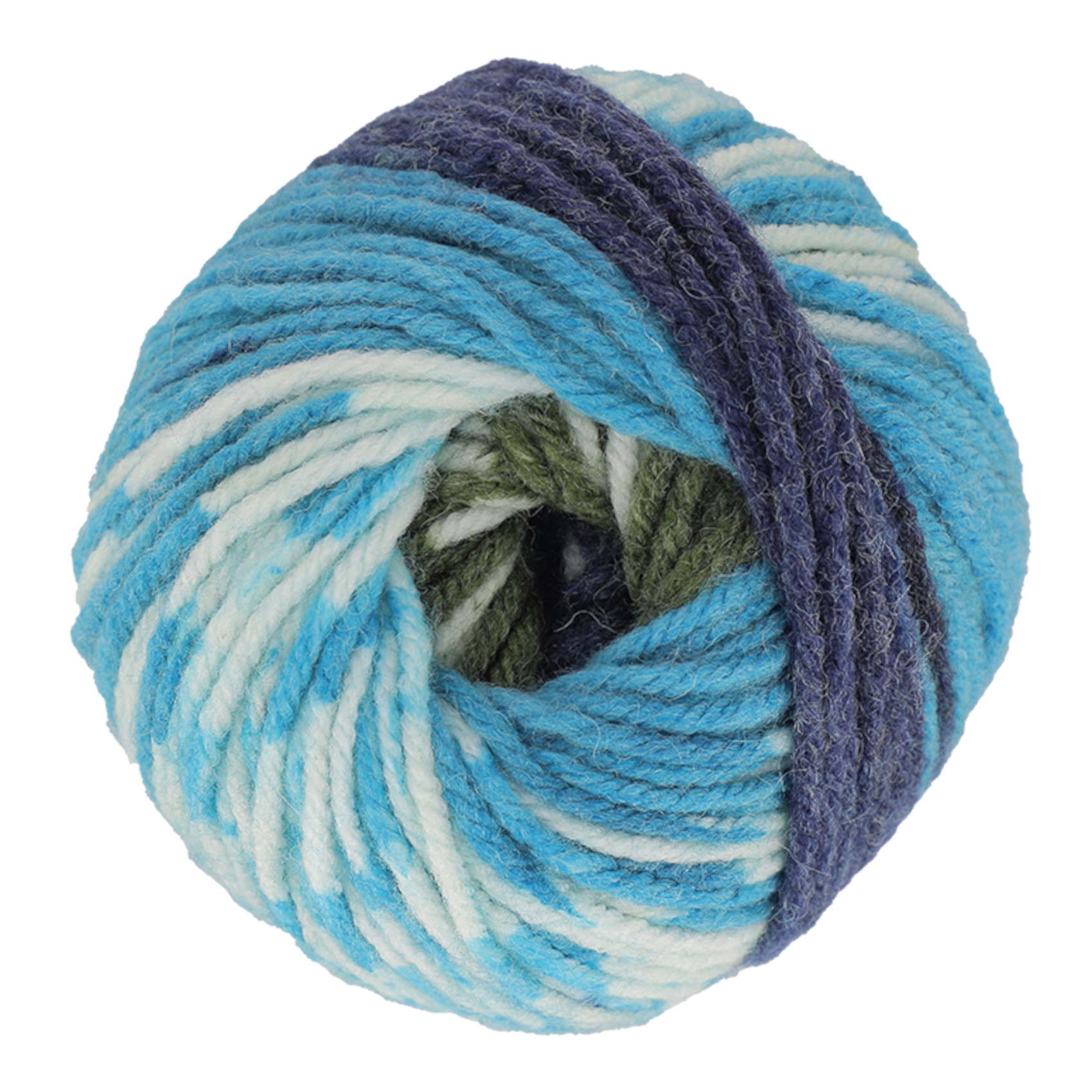King Cole Nordic Chunky Knitting Yarn Self Patterning Fair Isle Wool 150g Ball