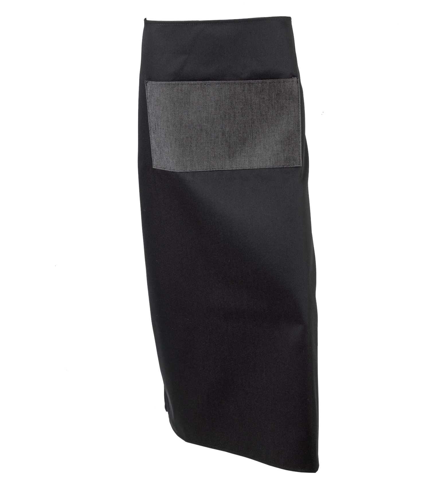 5 x Black Waist Apron Denim Pocket 3 Lengths Catering Bar Waiting Staff Uniform - Picture 9 of 12