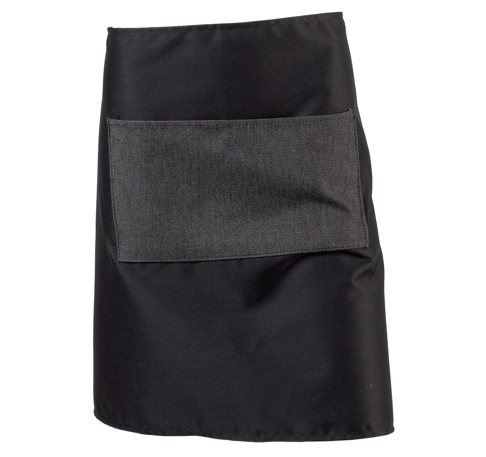 5 x Black Waist Apron Denim Pocket 3 Lengths Catering Bar Waiting Staff Uniform - Picture 12 of 12