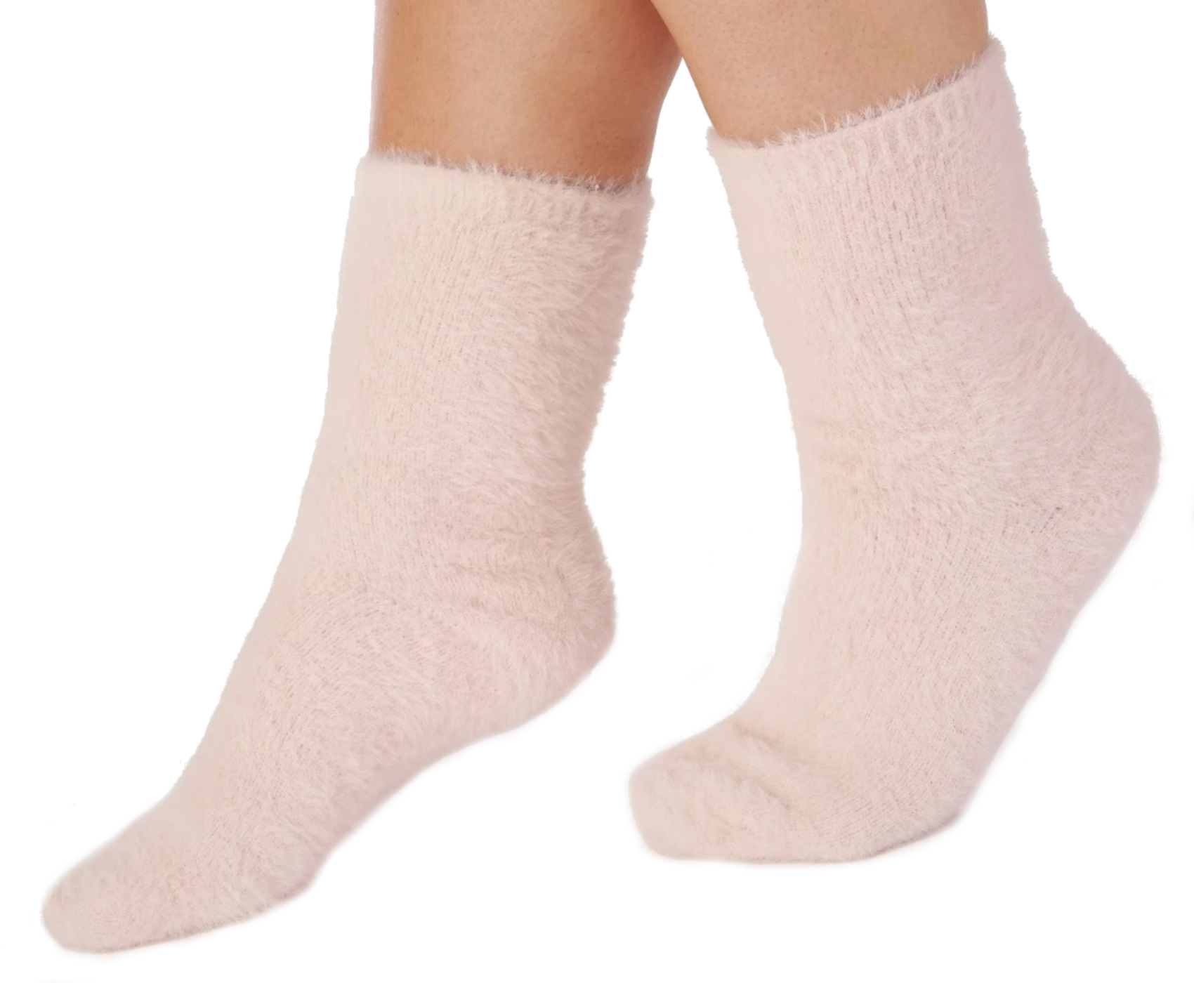 Slenderella Womens Bedsocks Fleecy Plain Cosy Nylon Bed Socks One Size UK 4-7 - Imagen 9 de 9
