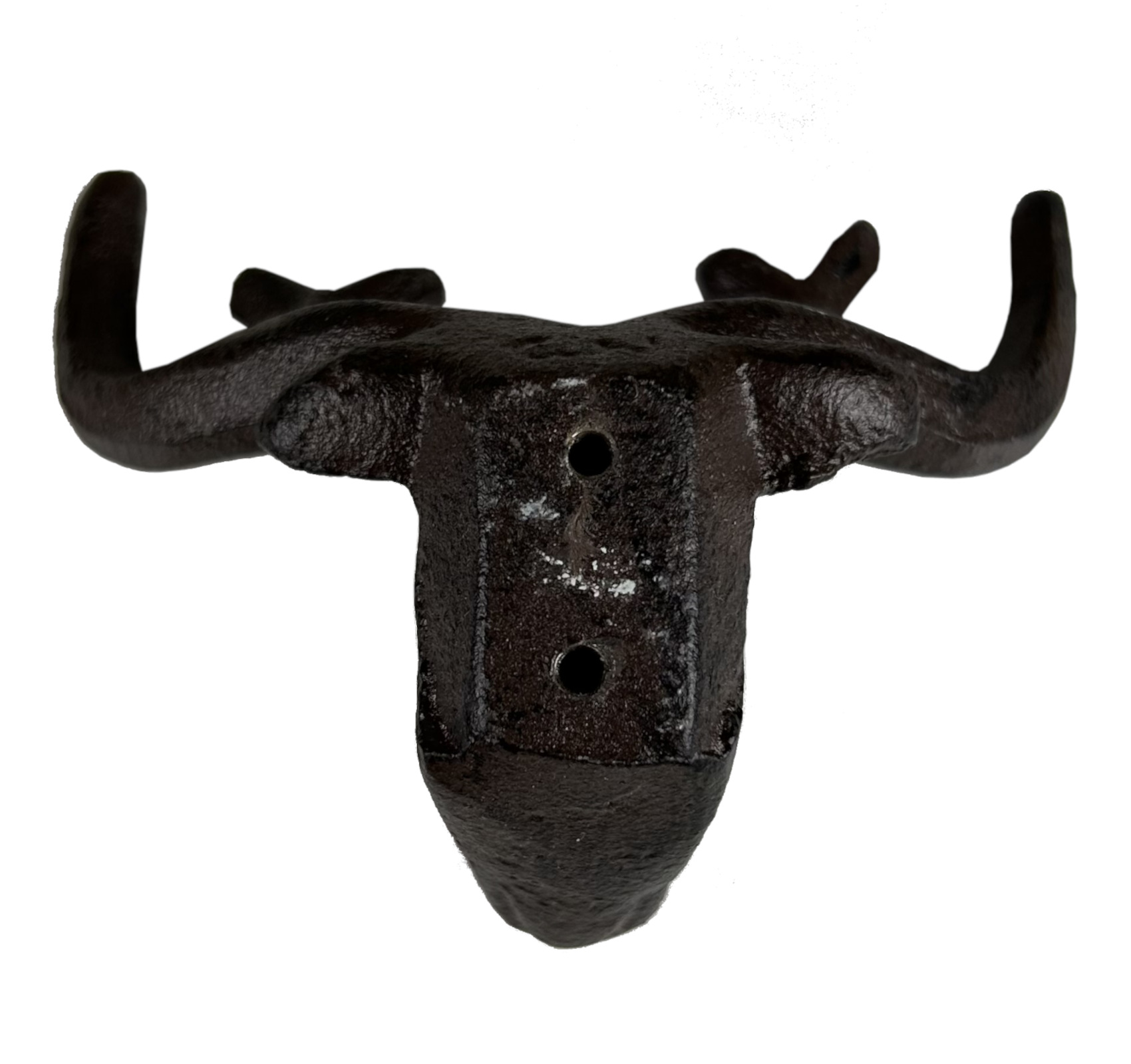 Gancio appendiabiti o cassetto in ghisa testa di cervo maniglia estraibile interno esterno confezione da 1 2 3 4 - Foto 39 di 52