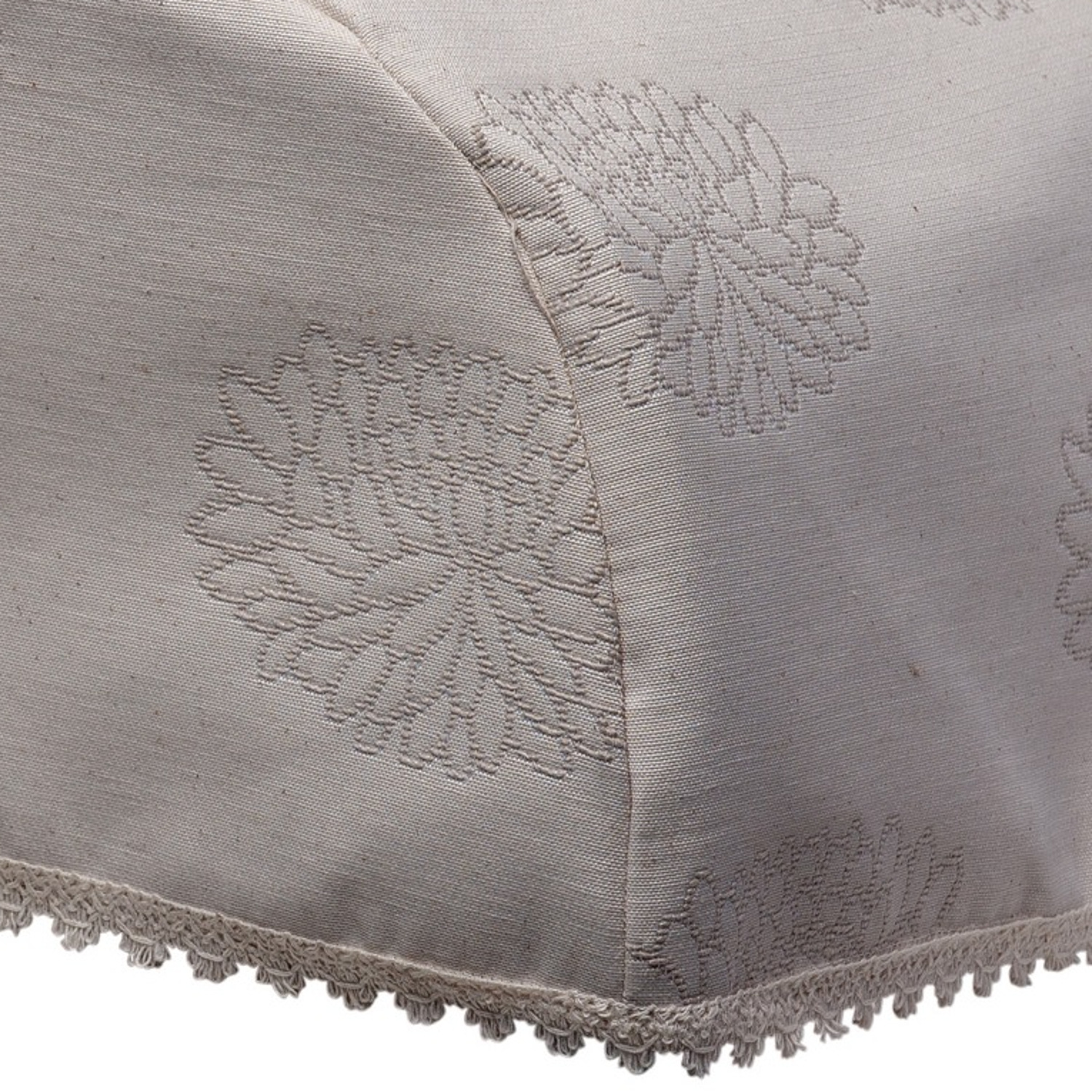 Coprisedia decorativo mini standard jumbo tondo braccioli ninfea bordo treccia - Foto 15 di 17