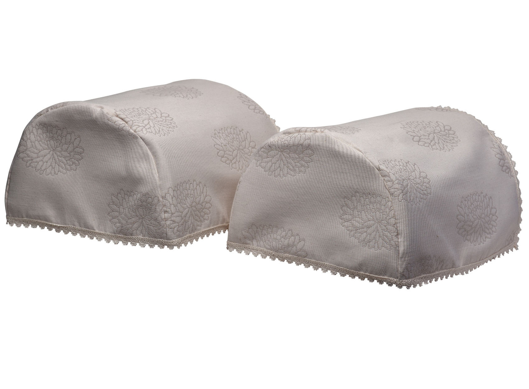 Coprisedia decorativo mini standard jumbo tondo braccioli ninfea bordo treccia - Foto 14 di 17