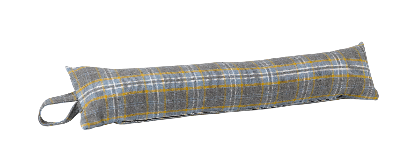 Poly Wool Check Draught Excluder Fabric Extra Long Patio Door Draft Stopper - Picture 5 of 16