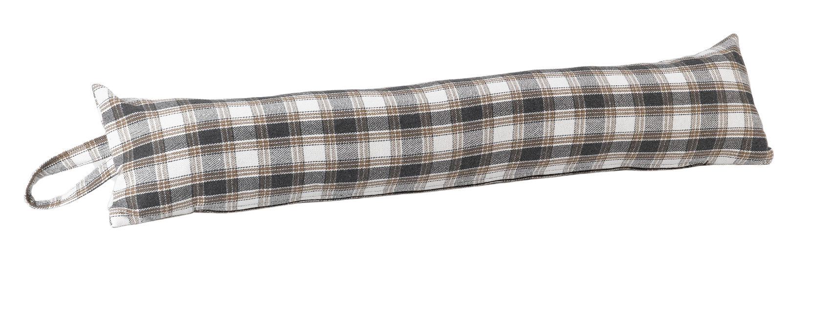 Poly Wool Check Draught Excluder Fabric Extra Long Patio Door Draft Stopper - Picture 13 of 16