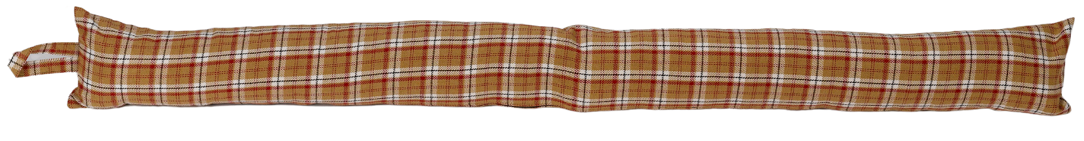 Poly Wool Check Draught Excluder Fabric Extra Long Patio Door Draft Stopper - Picture 12 of 16
