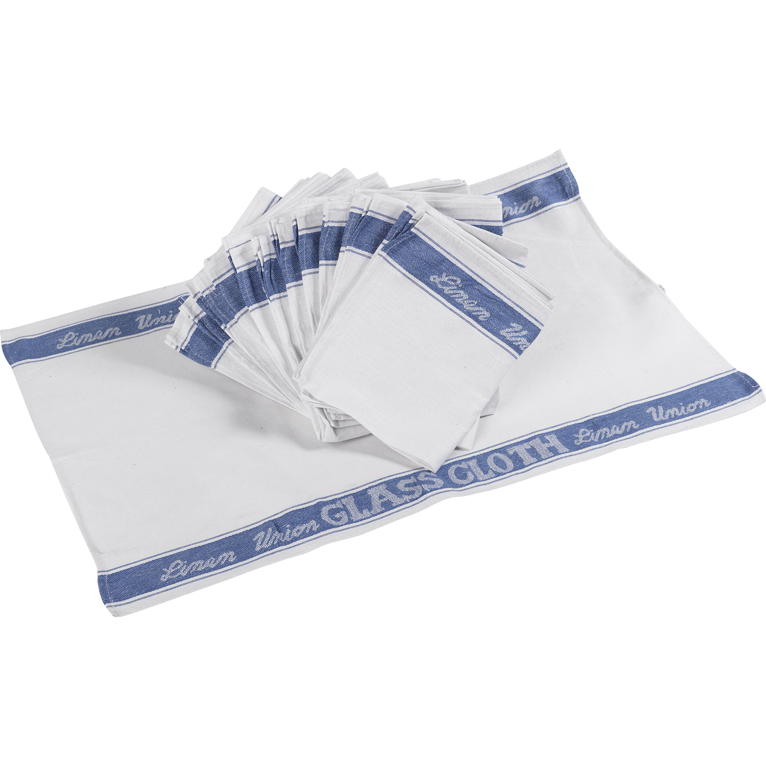 Linen Union Glass Cloths Catering Bar Restaurant Tea Towels 20" x 28" 3 Colours - Picture 4 of 11