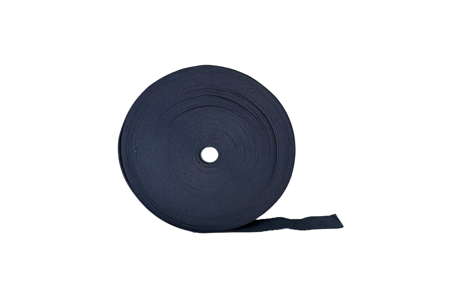 Elastico piatto largo 1 pollice bianco nero 35 m rotolo abbigliamento cucito artigianato fai da te - Foto 4 di 5