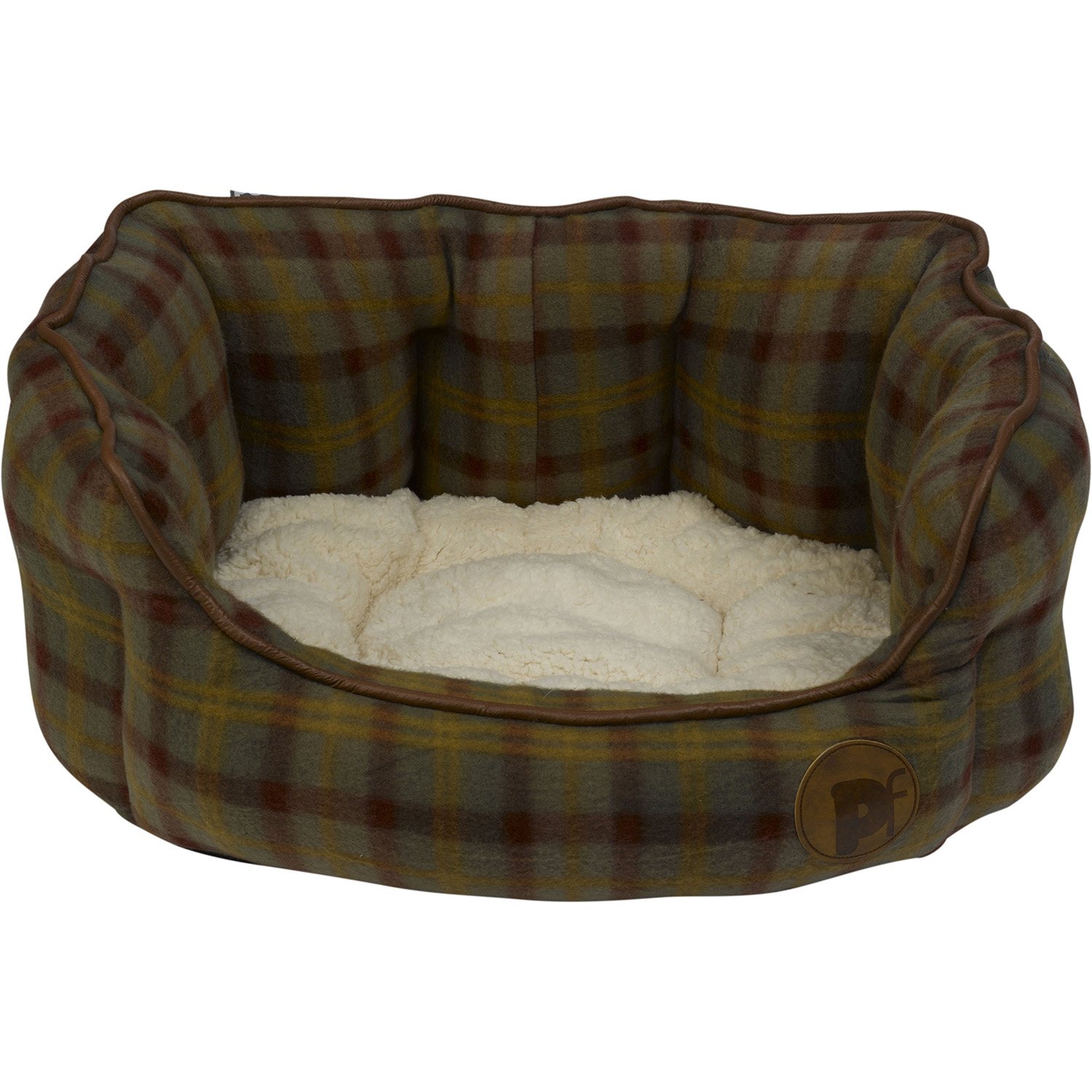 checked dog beds