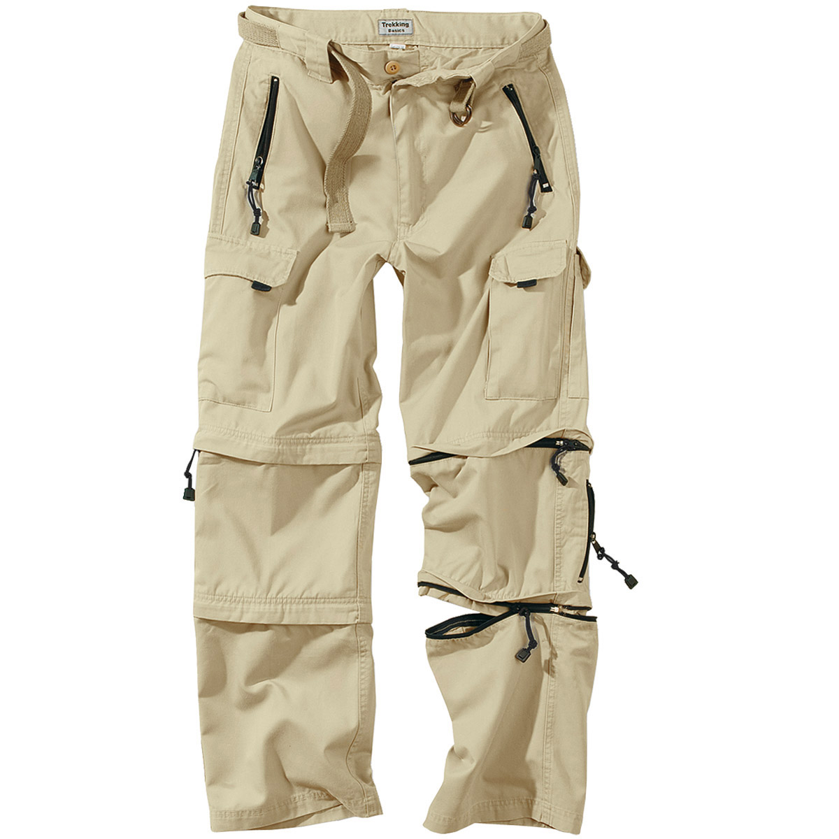 Olive Green 5-in-1 Convertible Zip-Off Cargo Pants – Tunnel Vision