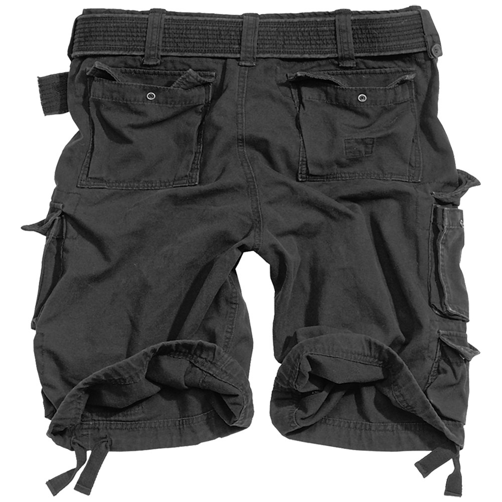 パンツ 1PIU1UGUALE3 BLACK MILITARY CARGO SHORTS Shop Black Ripstop Cotton BDU Military Shorts - Fatigues