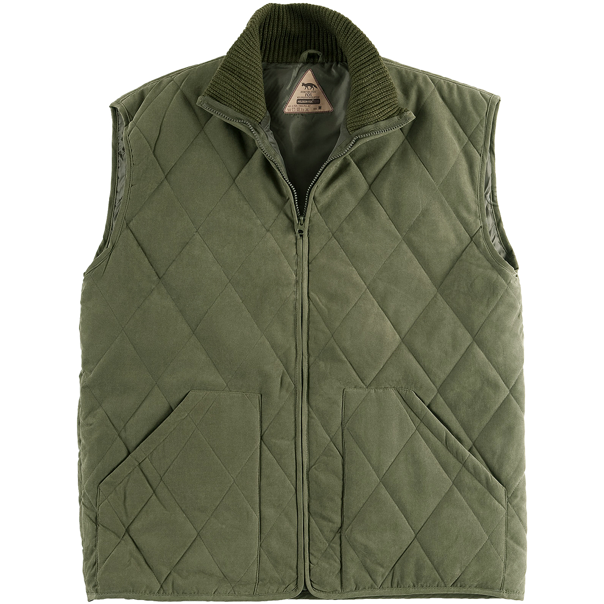 HELIKON FOX WARM HUNTING VEST MENS QUILTED GILET FISHING OUTDOOR OLIVE ...