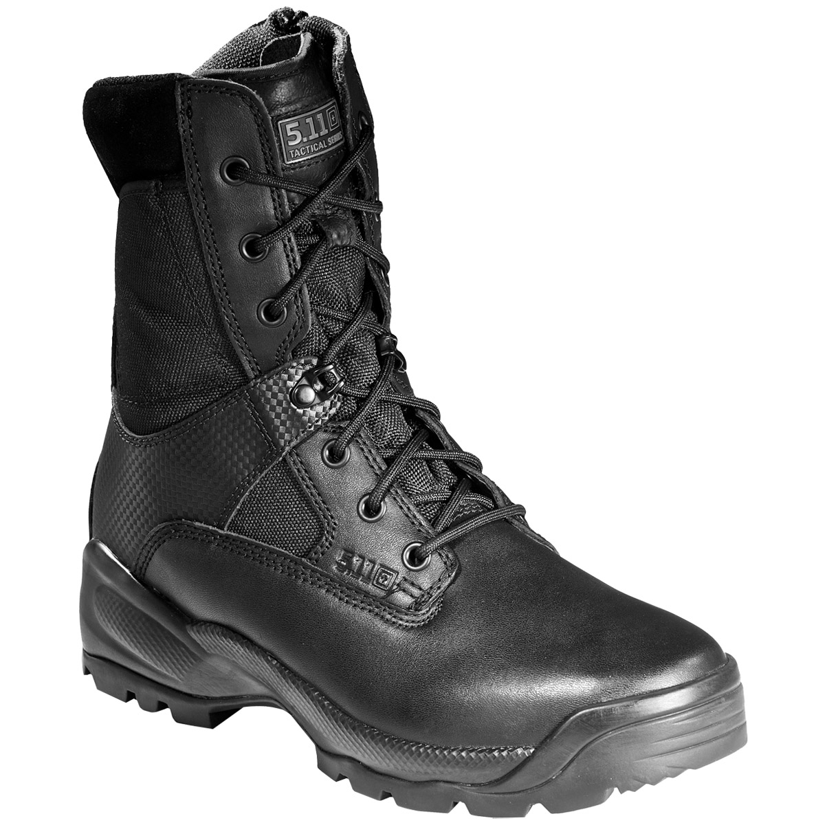 Mil-Tec Men's Tactical Side Zip Combat Boots - Desert Khaki, Suede & Cordura, Sizes 5-12 UK