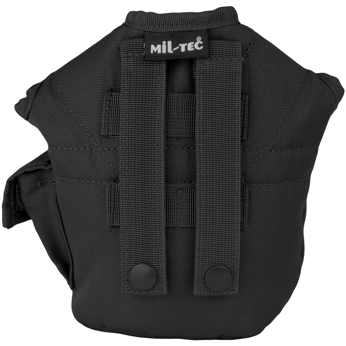 Cantine Tactique Mil-Tec Noir - Système MOLLE Poche Style Army Pour Airsoft
