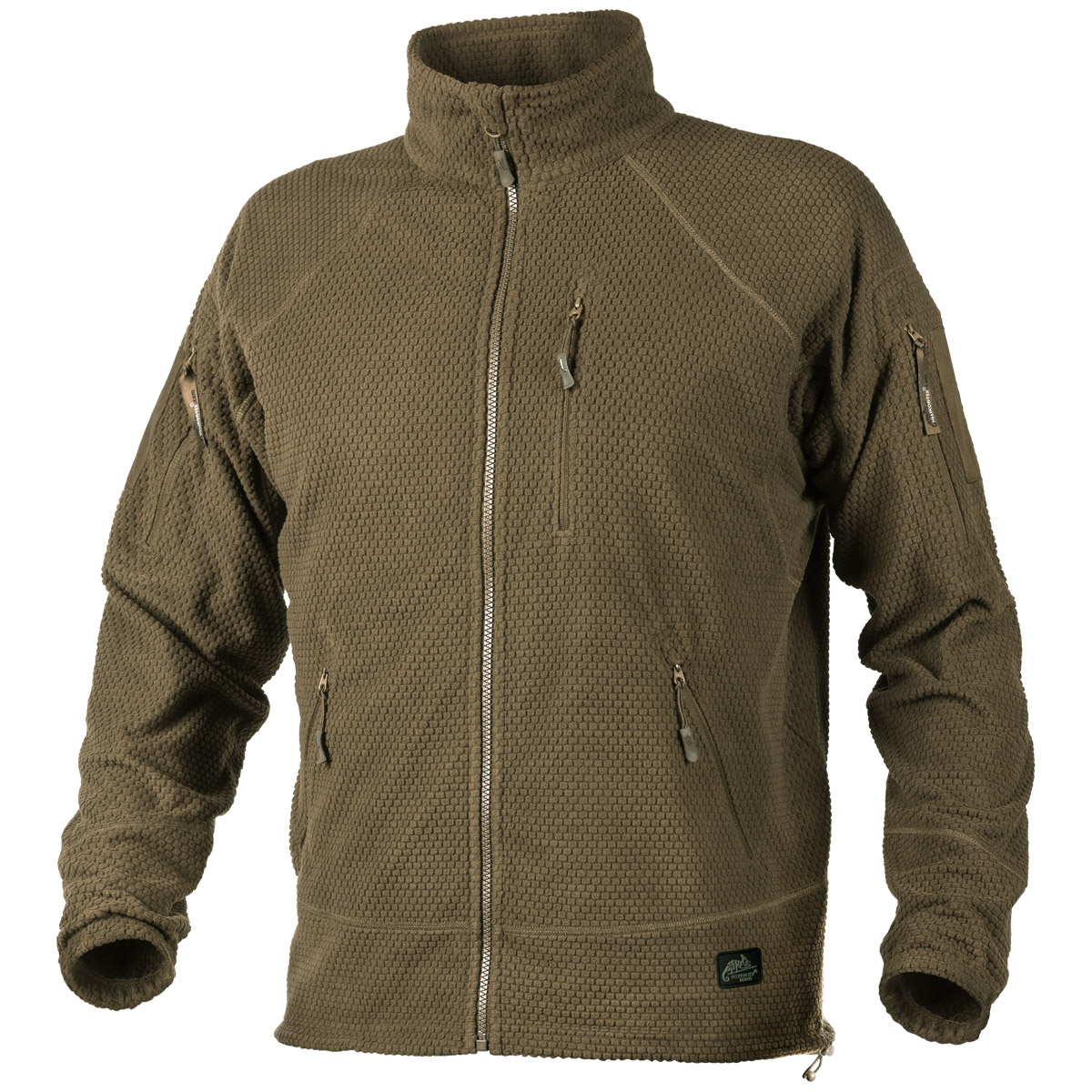 Helikon Alpha Tactical Grid Fleece Jacket Coyote | Fleeces | Military 1st