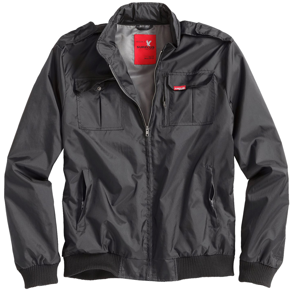 SURPLUS MILITARY STYLE SUMMER 75 MENS SHORT JACKET HOODED WATERPROOF