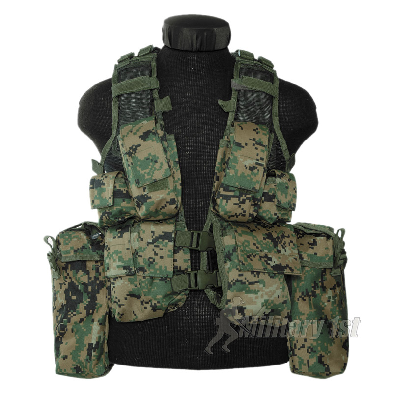 SOUTH AFRICAN ARMY TACTICAL COMBAT ASSAULT PATROL AIRSOFT MILITARY VEST WEBBING - Picture 7 of 12