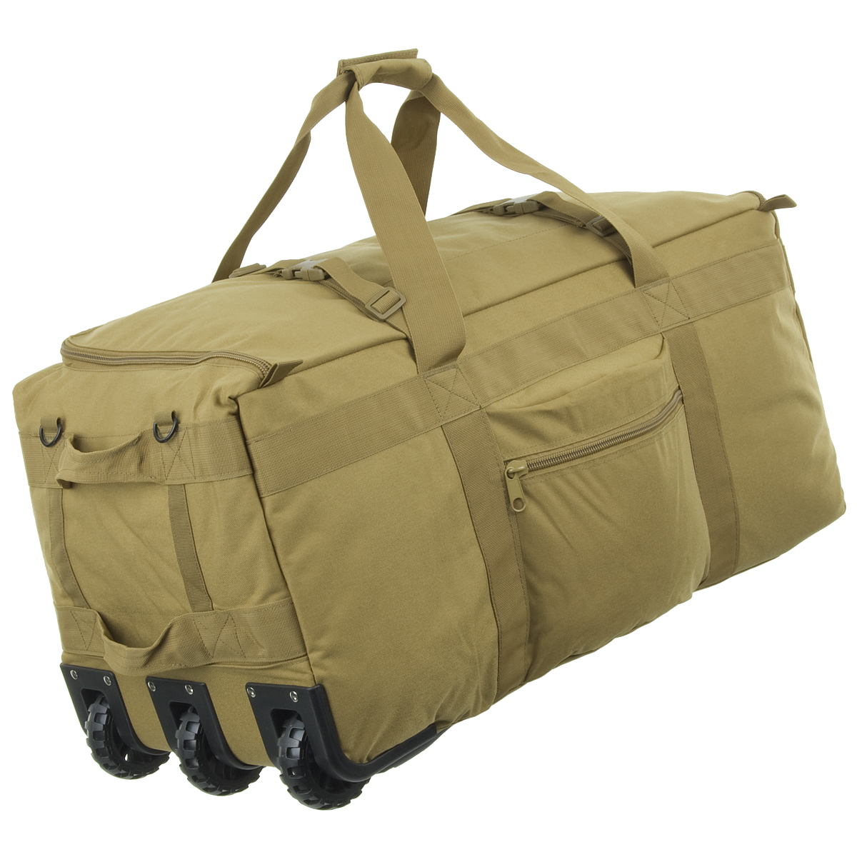 Combat Carrying Duffel Tactical Travel Wheelie Bag Backpack