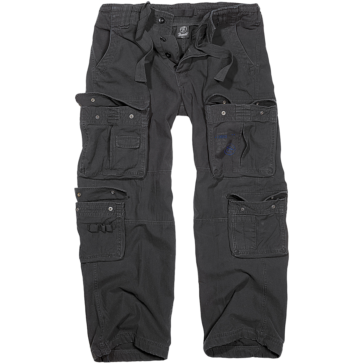 black combat trousers