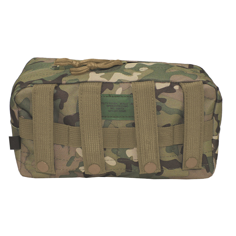 POCHE UTILITAIRE MOLLE NOIRE - Poches molles Airsoft (13202072