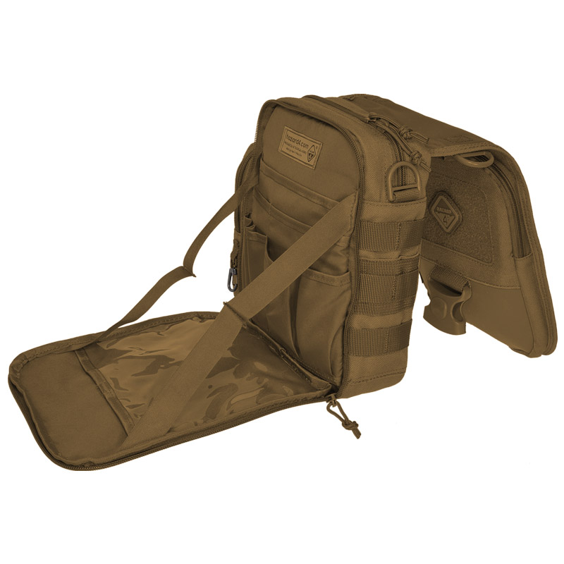Hazard 4 Tonto Concealed Carry Mini-Messenger Shoulder Bag Travel Padded Coyote