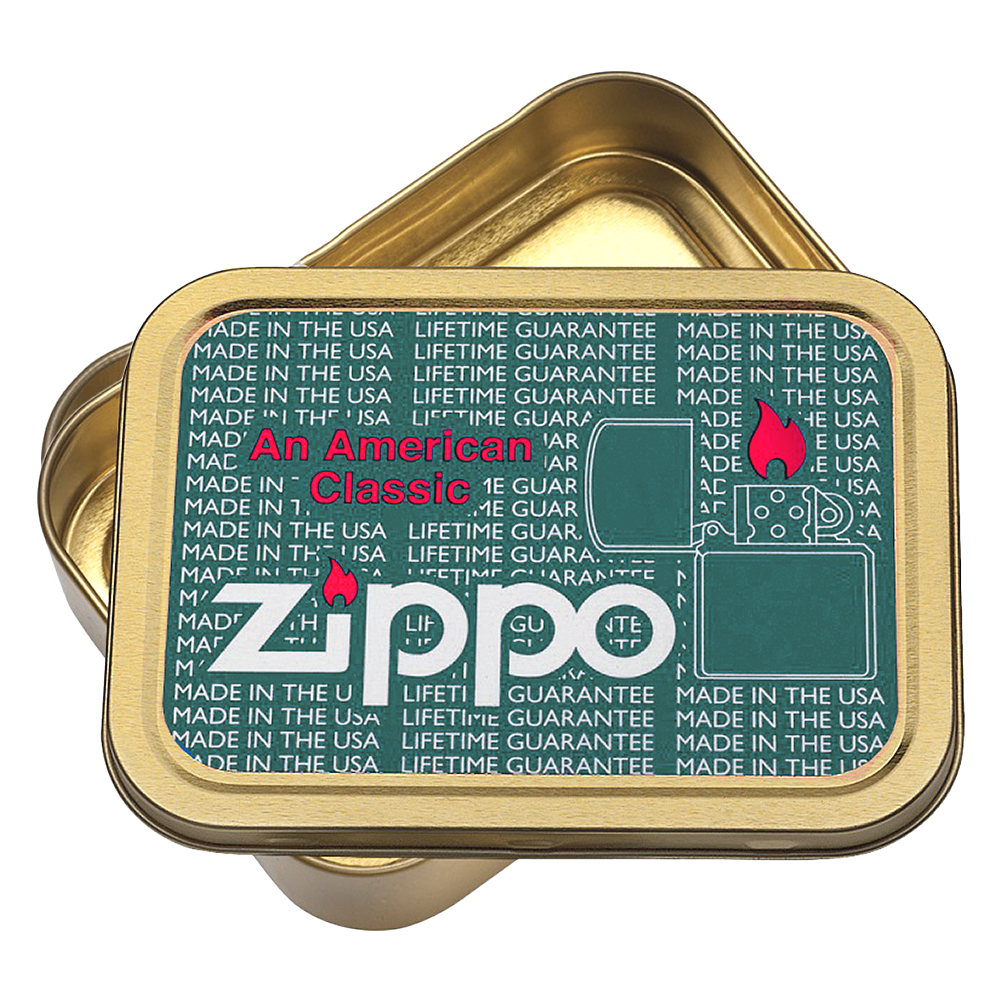 Zippo 3D Tobacco Tin 2Oz 57G Compact Cigarette Case Holographic Effect  Smoking