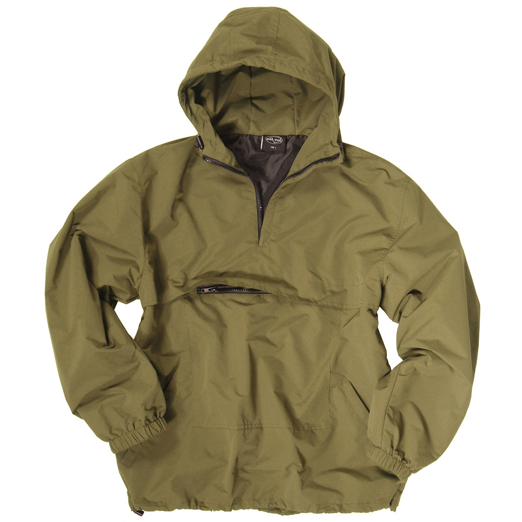 mens pullover raincoat