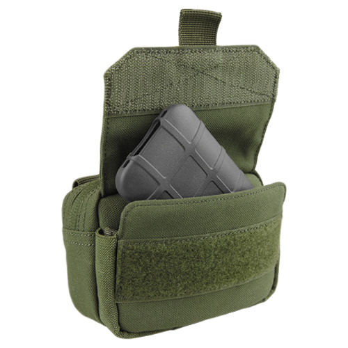Pochette Condor Digi Pour Smartphone & Appareil Photo - Nylon Capitonné Olive, Modèle MA66-001