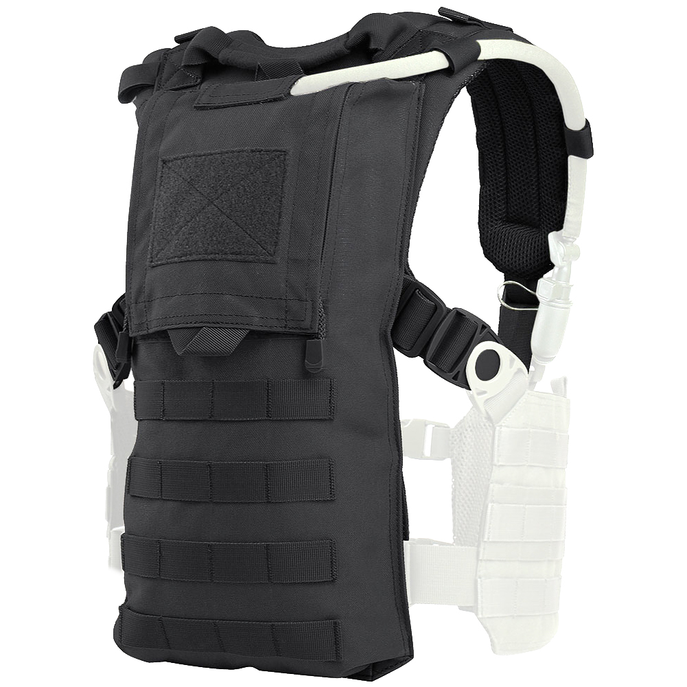 Borraccia Condor, Nera, Porta Bottiglia 750ml, Compatibile MOLLE, Regolabile In Altezza
