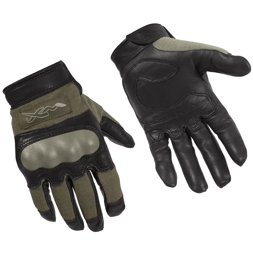 Wiley X Cag1 Gloves Tactical Knuckle Combat Military Heavy Duty