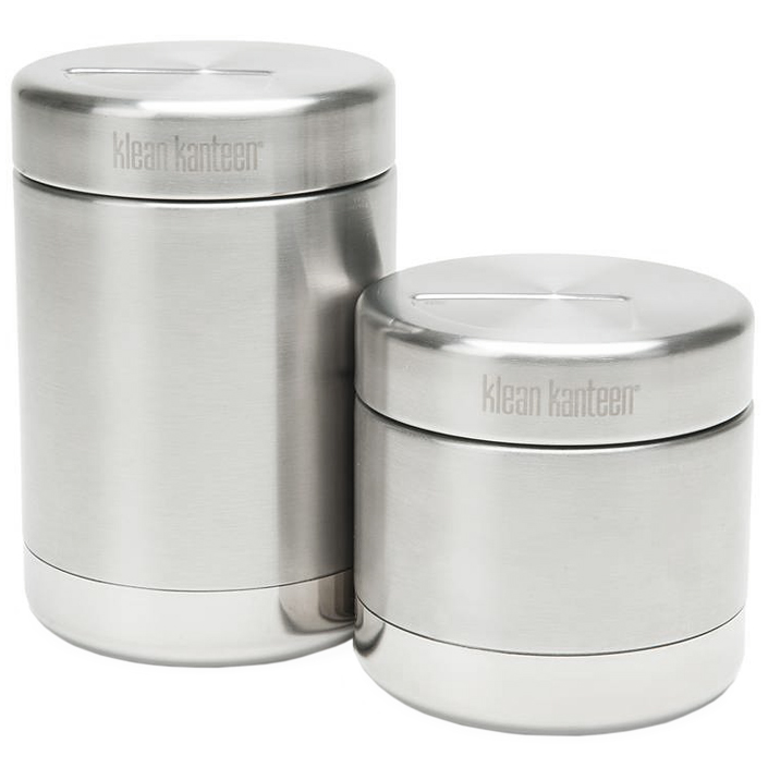 KLEAN KANTEEN 473ml FOOD CANISTER STAINLESS POT LEAKPROOF WORK CONTAINER BRUSHED