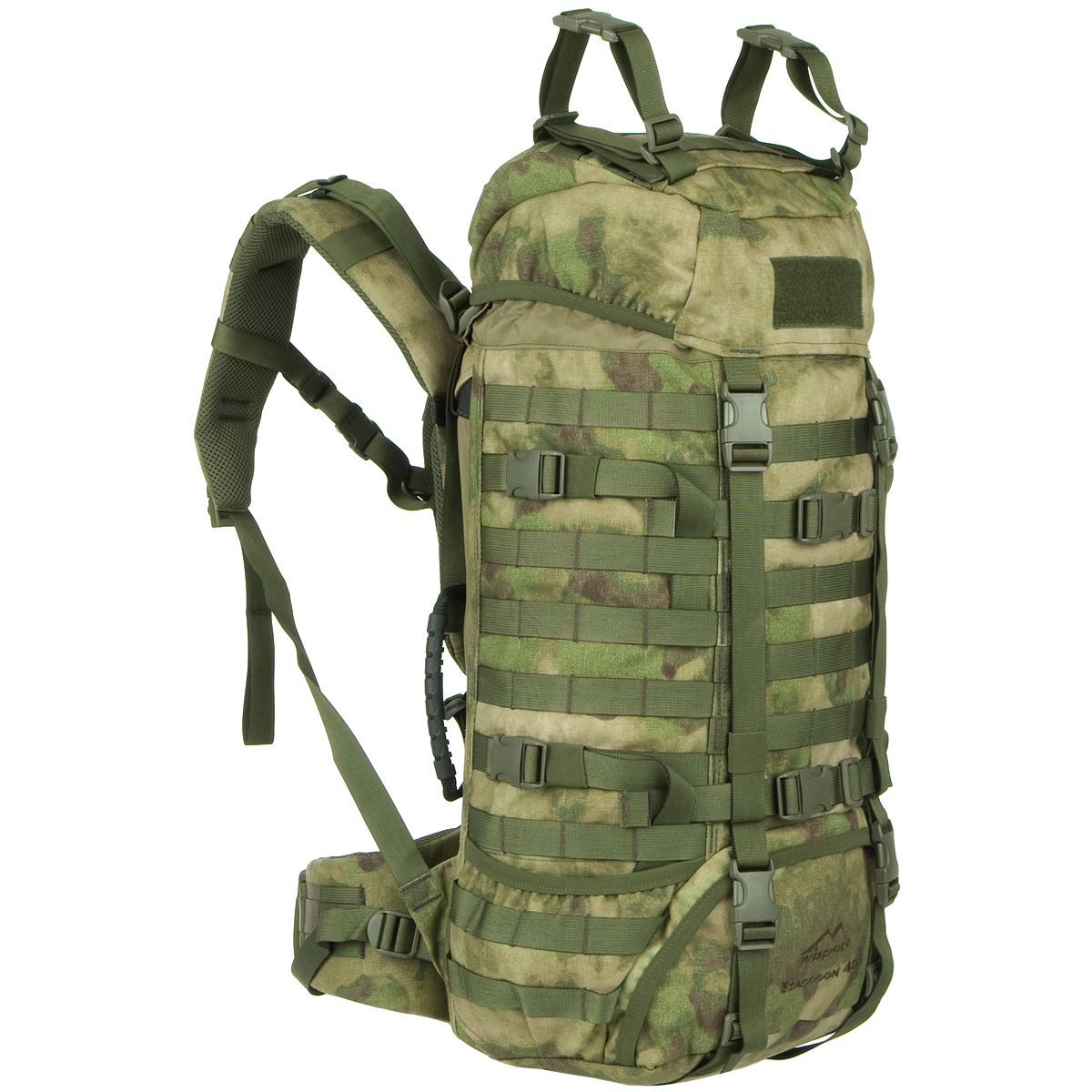 WISPORT RACCOON 45L TACTICAL HUNTING BACKPACK HYDRATION DAYPACK A-TACS ...